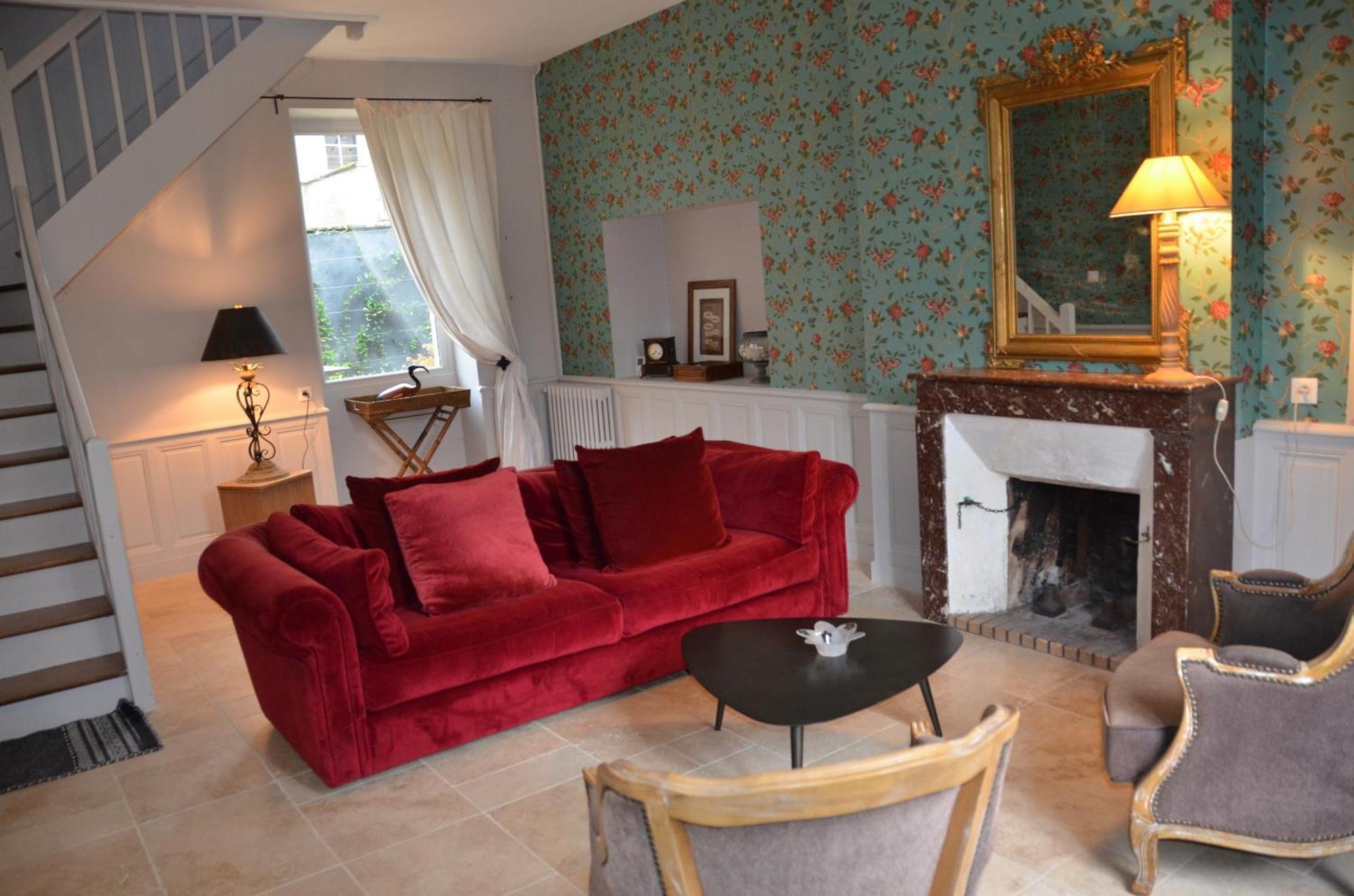 La Penesais Vila Beaumont-en-Véron Quarto foto